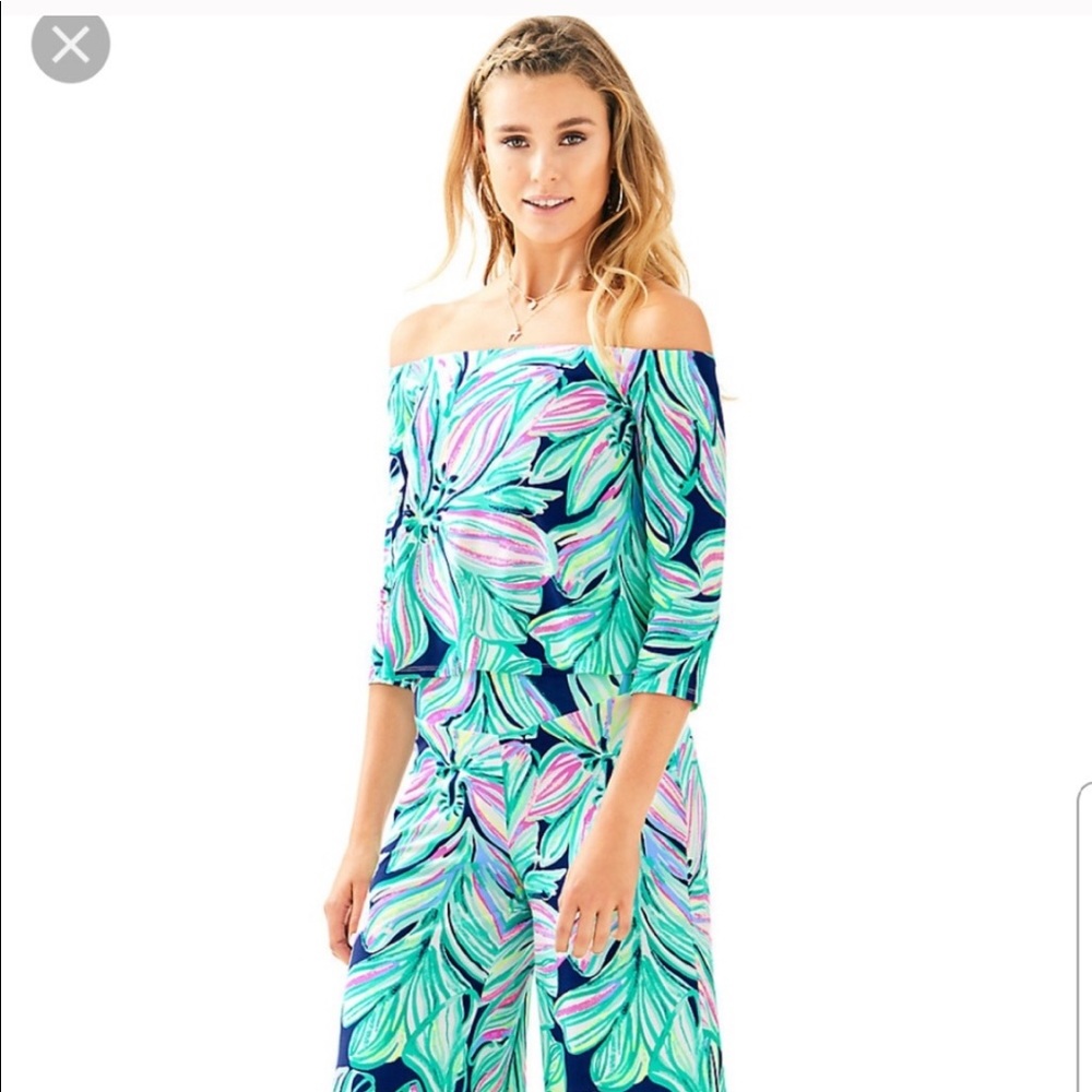 NWT Lily PULITZER Weslee S E T XL